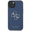 Guess GUHCP13SSA4GSBL iPhone 13 mini5,4 niebieski/blue hardcase Saffiano 4G Metal Logo